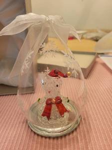 lot 4993 image: Snowman inside Ball light up