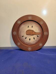 lot 5070 image: Snowman dish