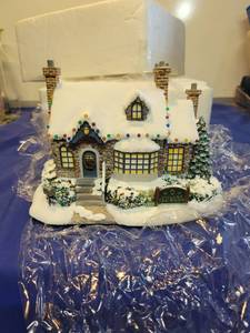 lot 5083 image: Hawthorne village village tea room with certificate authenticity Untested