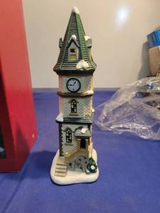 lot 5109 image: The village collection by Saint Nicholas square Clock tower No light