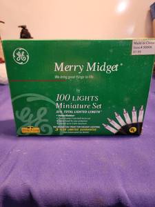 lot 5170 image: 100 lights miniature set 33 total light length New inbox