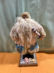 lot 6993 image: Vintage style seafaring Santa