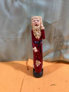 lot 7027 image: 10 12 inch Santa candleholder