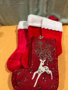 lot 7048 image: Christmas stockings