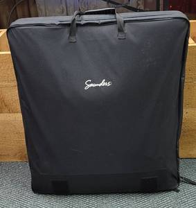 lot 1750 image: Saunders lumbar traction device portable wcase