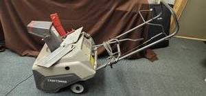 lot 1773 image: Craftsman 4.521 snowblower electric start
