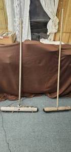 lot 1775 image: (2) Push broom