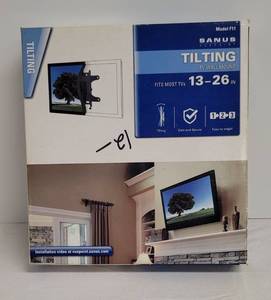 lot 1807 image: Sanus tilting tv wall mount