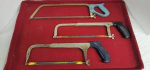 lot 1822 image: (3) Hack saw