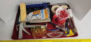 lot 1824 image: Painting supplies
