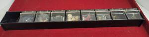 lot 1849 image: Small long parts bins