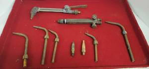 lot 1871 image: Welding torch heads Wattachments