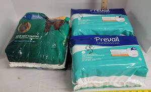 lot 1882 image: (2) Prevail underwear & maximum underwear
