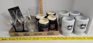 lot 1914 image: (4) Target ticket to speed cups & (4) your basic cooler