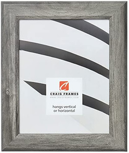 lot 3685 image: Craig Frames Arthur - Photo Frame (24 x 36) Gray Barnwood