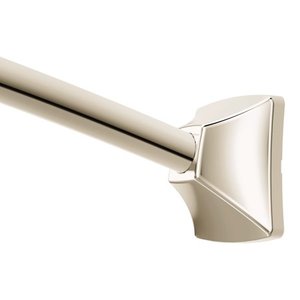 lot 3696 image: Moen CSR2164 72 Curved Shower Rod