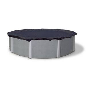 lot 3718 image: 15-Ft Blue Wave 8-Year Round Above Ground Pool Winter Cover