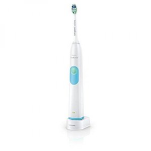 lot 3730 image: Philips Sonicare 2 Series Plaque Control Sonic Electric Rechargeable Toothbrush, HX621130