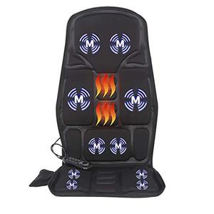 lot 3742 image: Vibrating-Back-Massager with Heat, Massage-Chair-Pad, Seat Massager Cushion with 10 Vibration Nodes to Release Stress and Fatigue for Home Office Use