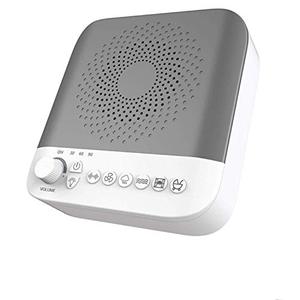 lot 3784 image: BEREST A3-01 White Noise Machine - Sound Machine for Sleeping & Relaxation - 17 Soothing Sounds - Adapter Powered - Portable Sleep Sound Therapy with LED Night Light for Home, Office or Travel