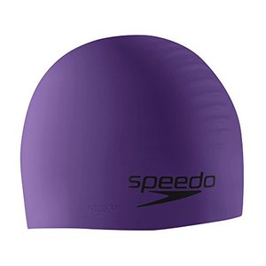 lot 3791 image: Speedo Unisex-Adult Swim Cap Latex-Free Silicone , Speedo Purple