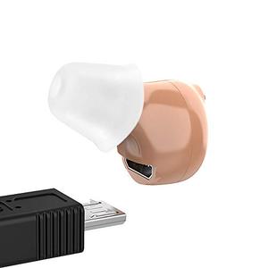 lot 3794 image: Mini Rechargeable Sound Amplifier, Hearing Amplifier with Digital Noise Reduction for Portable Carrying