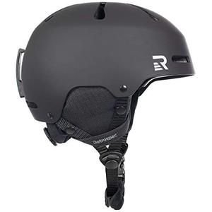 lot 5190 image: Retrospec Traverse H3 Adult Ski & Snowboard Helmet with 10 vents Matte Black, Small 52-55cm