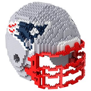 lot 5203 image: New England Patriots 3D Brxlz - Helmet