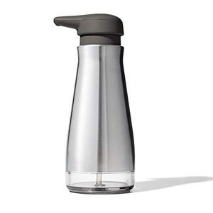 lot 5211 image: OXO Good Grips Stainless Steel Soap Dispenser