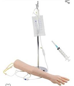 lot 26 image: Arm IV Practice Model - Phlebotomy and Venipuncture Training Arm for Nurse Apprentice Doctor Intravenous Injection, Infusion��Blood Drawing Procedures Exercise Improvement