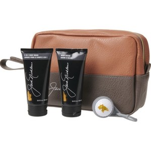 lot 34 image: Two-Tone Toiletry Bag Set - MULTI ( )