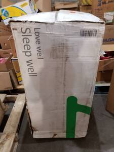 lot 40 image: LOVE WELL SLEEP WELL KING SIZE MATTRESS 12 INCH GEL MEMORY FOAM