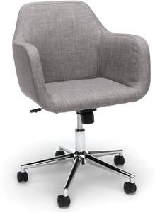 lot 20607 image: HOME OFFICE CHAIR GREY