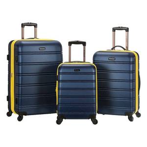 lot 20617 image: Rockland Melbourne 3-Pc. Hardside Luggage Set