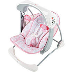 lot 20756 image: Fisher-Price Deluxe Take-Along Swing & Seat