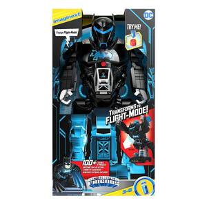 lot 20762 image: Imaginext - DC Super Friends Bat-Tech BatBot - Black
