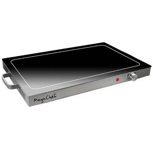 lot 20776 image: MegaChef Electric Warming Tray, Food Warmer and Hot Plate