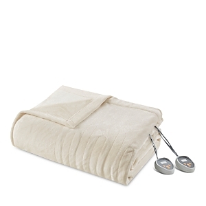 lot 20784 image: Beautyrest Electric Plush Twin Blanket Bedding