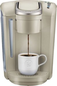 lot 20803 image: Keurig - K-Select Single-Serve K-Cup Pod Coffee Maker - Sandstone