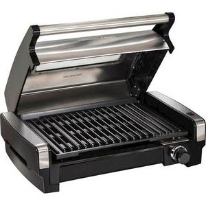 lot 20827 image: Hamilton Beach - Electric Grill - Black