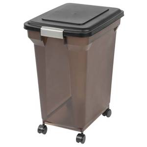 lot 20833 image: IRIS Premium Airtight Pet Food Storage Container, 42-Pounds, Smoke
