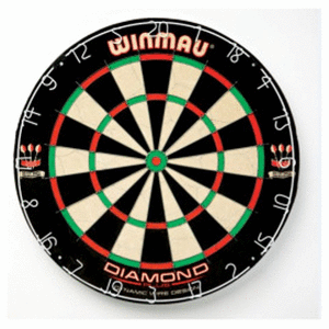 lot 20847 image: Winmau Darts Diamond Bristle Dartboard