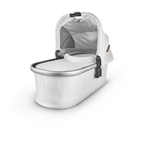 lot 20643 image: Infant Uppababy Aluminum Frame Universal Infant Bassinet, Size One Size - White