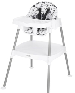 lot 20897 image: EVENFLO 4-IN-1 EAT & GROW , CONVERTIBLE HIGH CHAIR