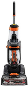 lot 13024 image: BISSELL ProHeat 2X Revolution Pet Full Size Upright Carpet Cleaner, Orange