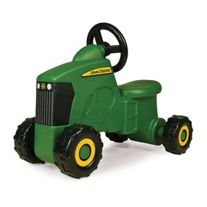 lot 13041 image: John Deere Foot to Floor Ride On Tractor Toy, Toddler Tractor Ride On Vehicle, Green