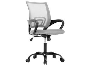 lot 13089 image: Office Chair Desk Chair Computer Chair Ergonomic Executive Swivel Rolling Chair Desk Task chair with Lumbar Support for women & men, Grey