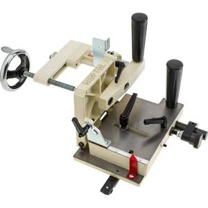 lot 13304 image: Shop Fox Cast Iron Tenoning Jig