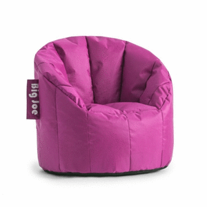 lot 13317 image: Big Joe Kids Lil Lumin Bean Bag Chair, Multiple Colors
