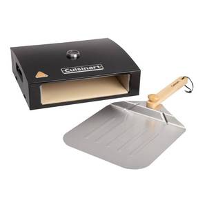 lot 44133 image: Cuisinart Grill Top Pizza Oven Kit